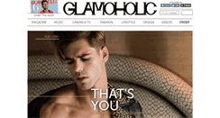Desktop Screenshot of glamoholic.com
